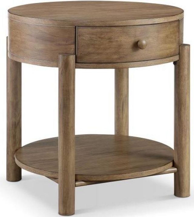 Magnussen Home® Hadleigh Honey End Table-1
