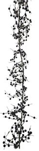 A & B Home Blue Artificial Berry Garland-0