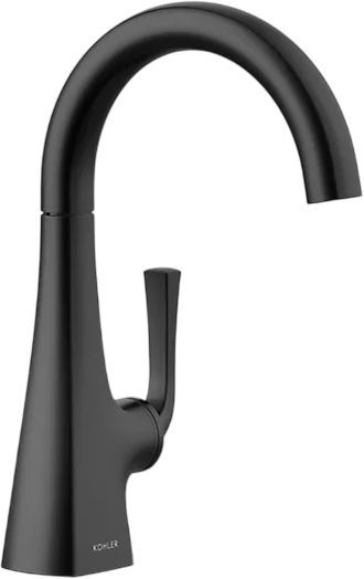 KOHLER® Graze® Matte Black Beverage Faucet-0