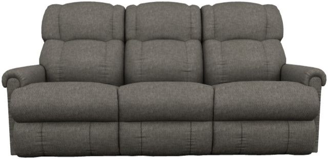 La-Z-Boy® Pinnacle Graphite Power Wall Reclining Sofa with Headrest-1