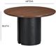TOV Furniture Marlow Brown Dining Table with Black Base-2
