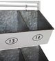 A & B Home White Tinker Storage Bin Rack-2