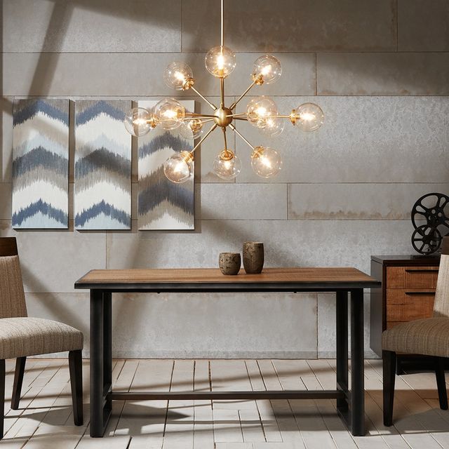 Olliix by INK+IVY Gold Paige Chandelier-3