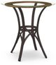 Amisco Customizable Kai 36" Clear Glass Counter Height Table-0