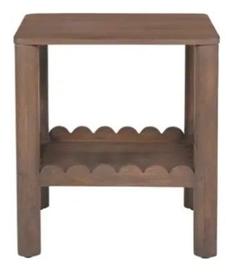 Moe's Home Collection Wiley Vintage Brown Side Table-1