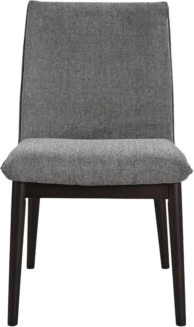 Moe's Home Collection Charlie 2-Piece Dark Grey Dining Side Side Chair Set-1