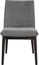 Moe's Home Collection Charlie 2-Piece Dark Grey Dining Side Side Chair Set-1