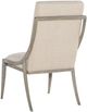 Hooker® Furniture Affinity Greige Sand Blasted/Kurtz Linen Upholstered Dining Side Chair-2