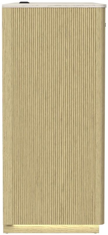 Elements International Cambrie Natural/Off-White Buffet-3