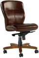 Hooker® Furniture EC Sasha Warm Chestnut Executive Swivel Tilt Chair-0