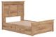 Signature Design by Ashley® Fenderport Tan 4-Drawer Full Panel Storage Bed-3