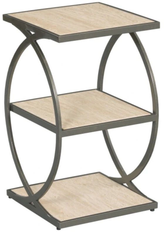 American Drew® Windover Unison Light Brown Accent Table with Black Base-0