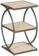 American Drew® Windover Unison Light Brown Accent Table with Black Base-0