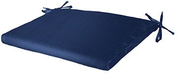 C R Plastics Pub/Dining Canvas Navy Seat Cushion-0