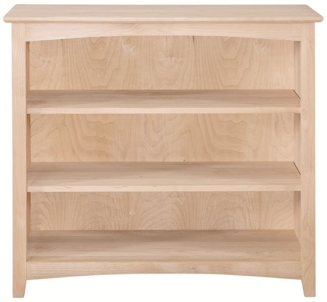 Archbold Furniture Customizable Alder 36" x 36" Bookcase-1