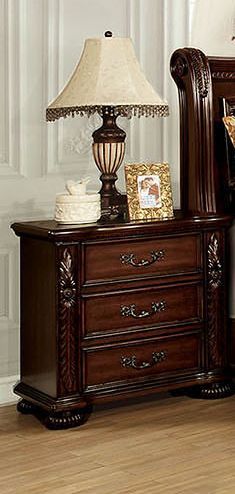 Furniture of America® Flandreau 5-Piece Brown Cherry/Espresso