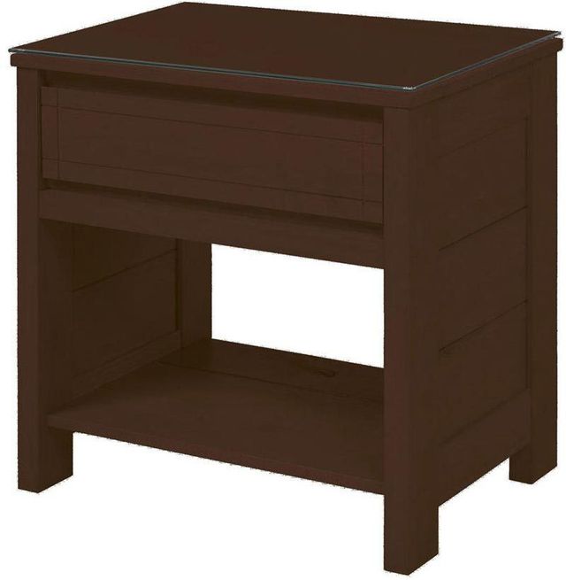 Crate Designs™ Furniture WildRoots Brindle Finish 24" Night Table-0