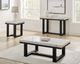 Steve Silver Co. Lucca White End Table with Espresso Base-1