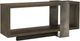 Bernhardt Linea Cerused Charcoal/Textured Graphite Console Table-0
