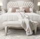 Michael Amini® London Place Creamy Pearl Accent Bench-1