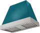 AGA Euclid 36" Salcombe Blue Wall Mounted Range Hood  with Brushed Nickel Trim-0
