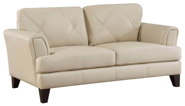Homelegance® Thierry Cream Loveseat-0