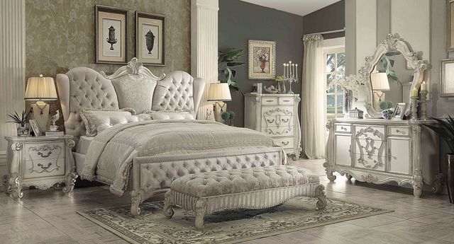 ACME Furniture Versailles Bone White Nightstand-3