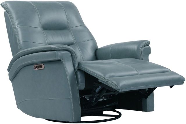 Parker House® Carnegie Verona Azure Swivel Glider Power Recliner-1