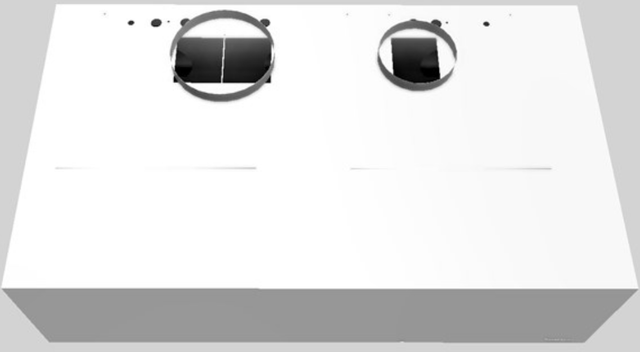 Vent-A-Hood® 42" White Wall Mounted Range Hood-2