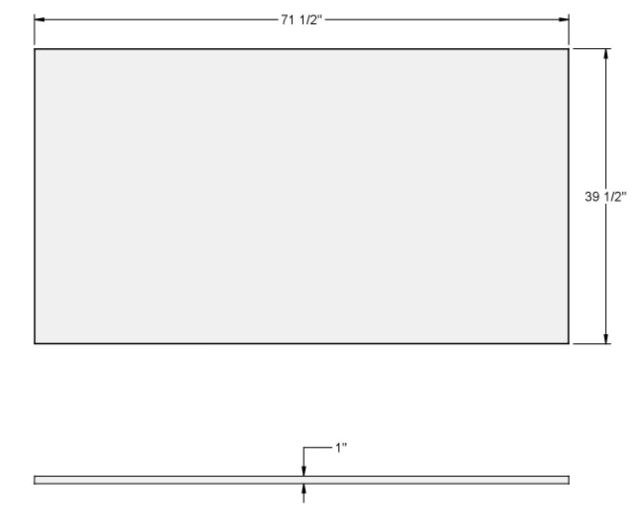 Amisco Customizable Bennington Counter Table-3