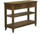 Null Furniture Salem Brown Sofa/Media Console Table-0