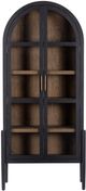Four Hands Tolle Drifted Matte Black Cabinet-2