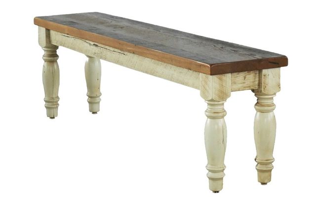 Door County New Farmhouse 72" Backless Bench-0