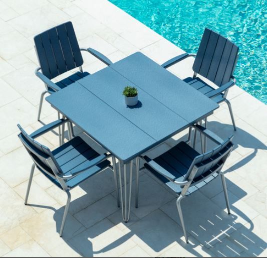 Seaside Casual  HIP Square Dining Table-2