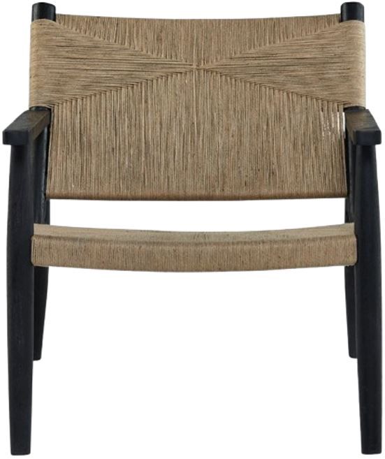 Signature Design by Ashley® Halfmore Black/Natural Accent Chair-1