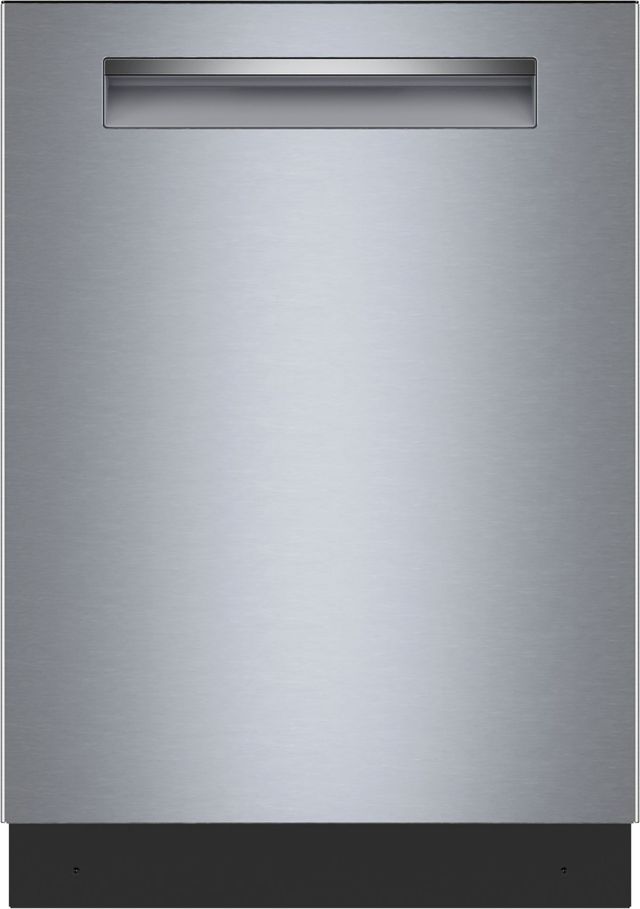 Bosch® 500 Series 24'' Anti Fingerprint Stainless Steel Top Control Built In Dishwasher-0