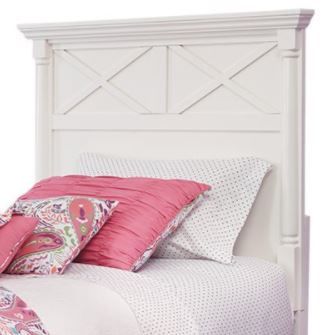 Signature Design by Ashley® Kaslyn 2-Piece White Twin Panel Headboard Bed Set-1
