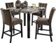 Signature Design by Ashley® Jeshina 5-Piece Beige/Dark Brown/Mocha Counter Dining Set-0