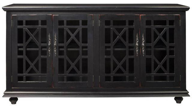 Martin Svensson Elegant Antique Black Entertainment Console-2