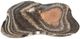 A & B Home Raphael Black Striated Hand-Carved Onyx Bowl-0