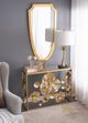 A & B Home Clear Square Tapered Vase-4