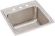 Elkay Lustertone® Lustrous Satin 19.5" 3-Hole Single Bowl Drop-in Laundry Sink-0