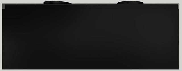 Vent-A-Hood® 54" Black Wall Hood-2