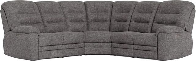 Palliser® Furniture Customizable Keiran 5-Piece Power Reclining Curved Sectional with Power Headrest and Lumbar-0