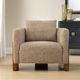 Uttermost® Halligan Warm Amber Upholstered Accent Chair-1