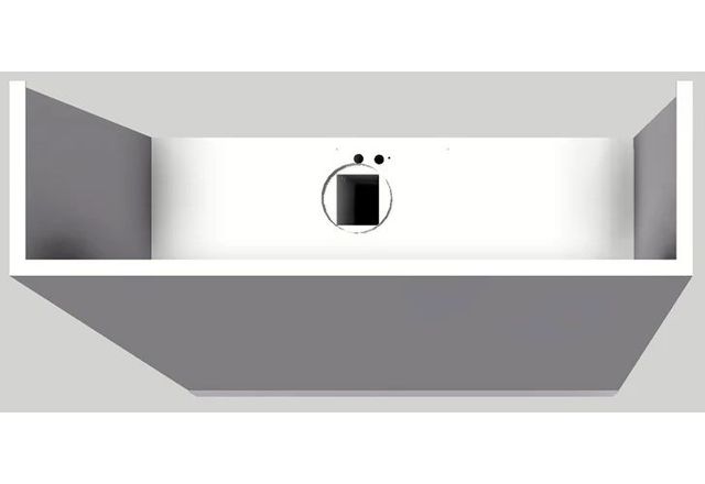 Vent-A-Hood® 48" White Wall Hood-2