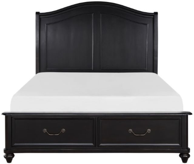 Homelegance® Herman Charcoal Brown California King Platform Bed -2