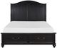 Homelegance® Herman Charcoal Brown California King Platform Bed -2