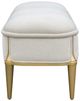 Michael Amini® Scotts Square Light Champagne Accent Bench-2