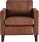 Best® Home Furnishings Customizable Traftly Revella Leather Incliner Chair with Espresso Legs-3